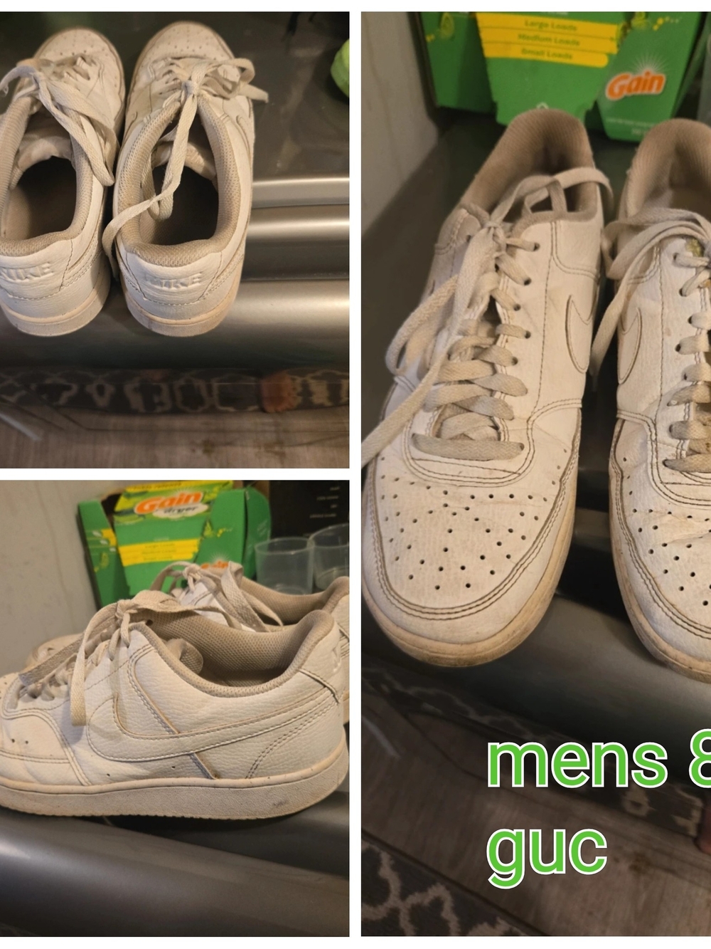 Nike Men's Athletic Shoes White/Beige